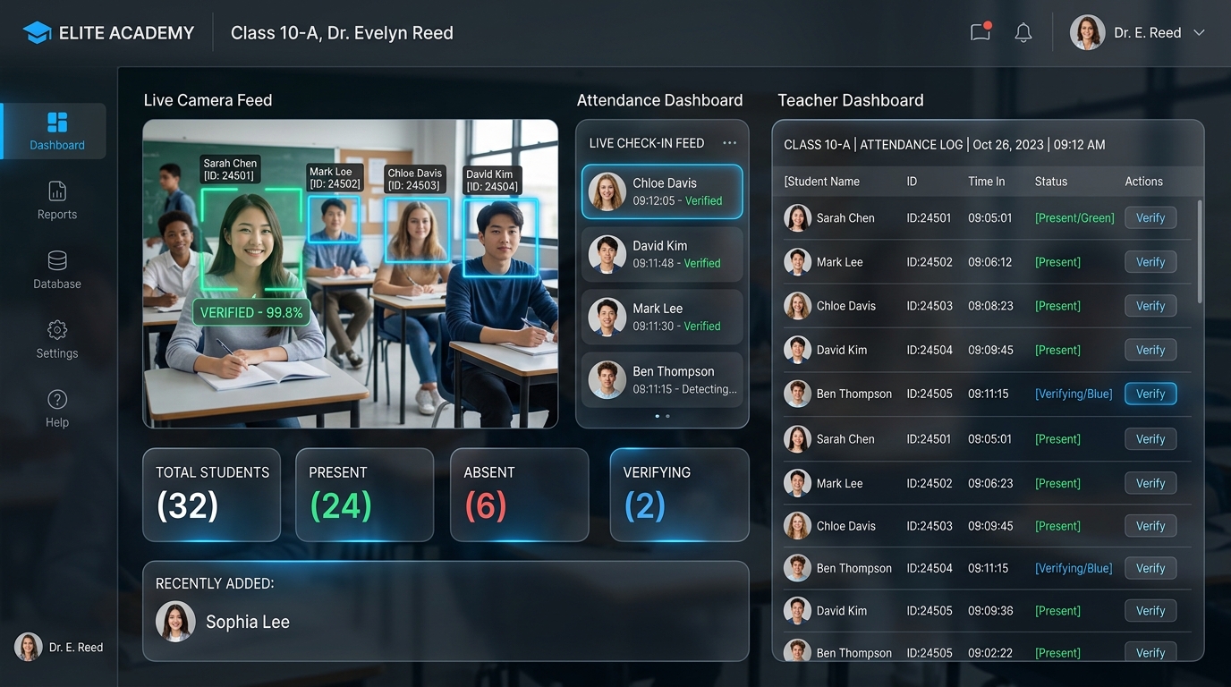 Facial Recognition Attendance System